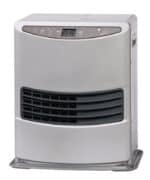 Modern space heater with digital display, adjustable temperature, and sleek design. Perfect for home heating needs.