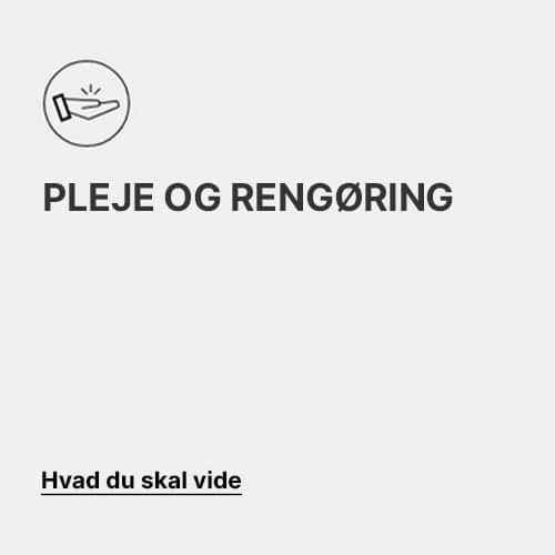 Pleje og rengøring af varmere