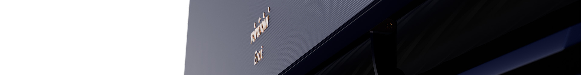 Toyotomi Air conditioner close up while being turned on with a led display