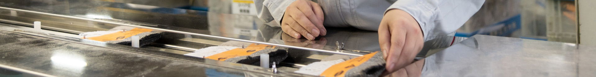 Toyotomi glass fiber wicks being manufactured for paraffin heaters