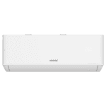 High-efficiency air conditioner for residential and commercial cooling and heating.