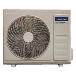 Outdoor air conditioning unit for efficient cooling and heating.