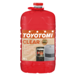 Red 10L fuel bottle for portable heaters and appliances.