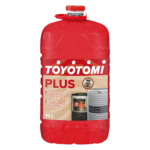 Red 10L Toyotomi Plus liquid fuel container for portable heaters.
