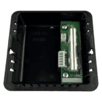 Electronic cooling component inside a device enclosure.