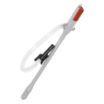 Vacuum cleaner with a flexible hose and adjustable wand for efficient cleaning.