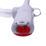 Heat gun with ON/OFF switch for heating and cooling tasks.