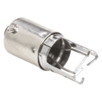 Metal heating and cooling system part for HVAC units.