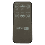 Remote control for HVAC systems with programmable settings and timer functions.