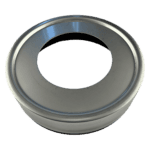Metal heating coil used in air conditioners and heaters.